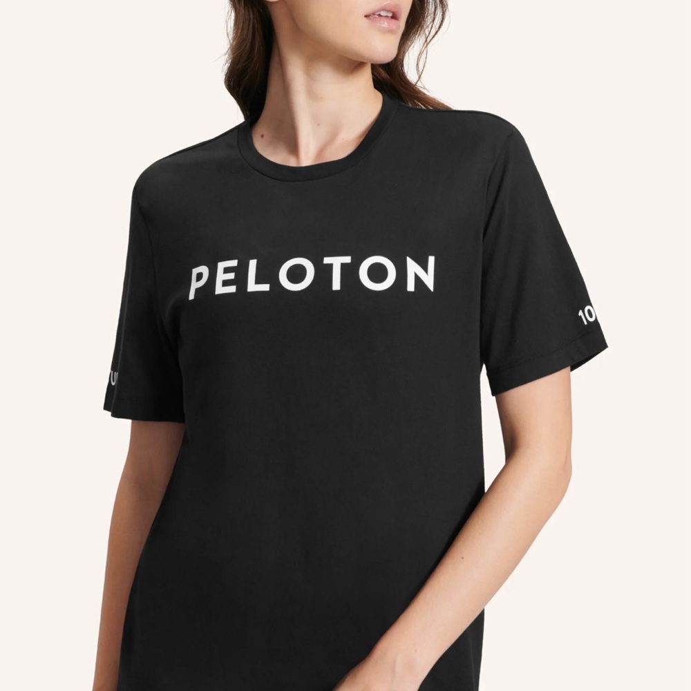PELOTON Reach 100 Classic Short Sleeve Tee Size XL Unisex